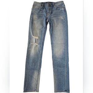 Vigoss Light Blue Distressed Skinny Jeans